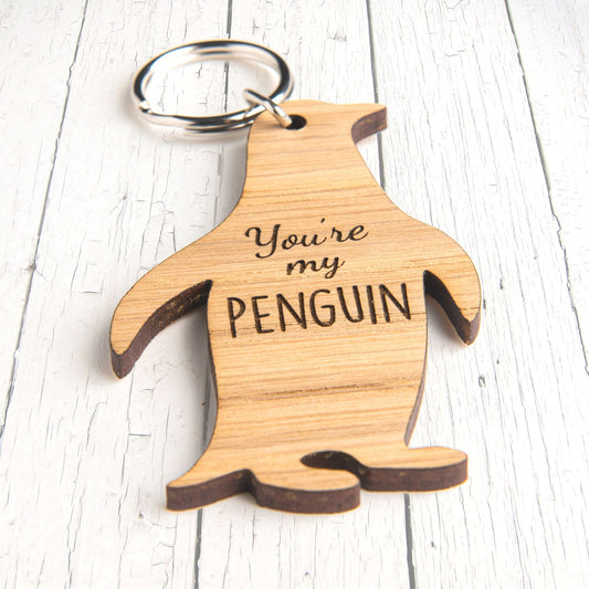 You're My Penguin - Valentines Day Keyring Gift