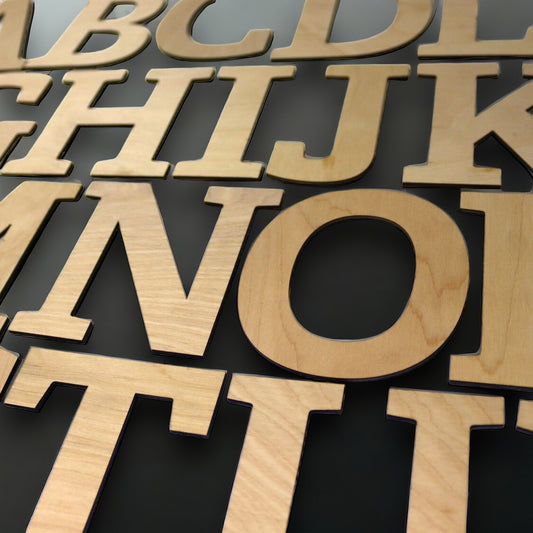 Wooden Signage Letters