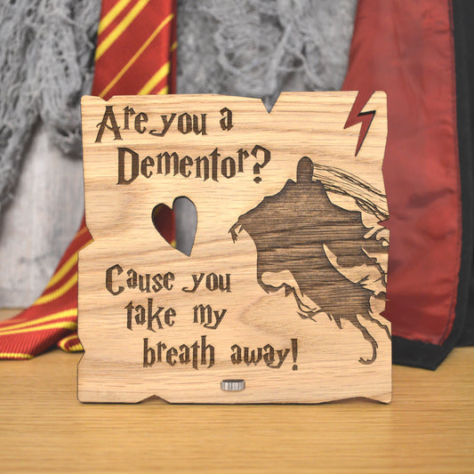 Harry Potter DEMENTOR Valentines Day Plaque