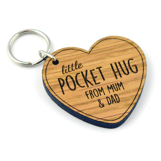 Back to school, worry gift, animal wooden pocket hug, token, love reminder  , pocket coin – keepsake – great for kids at school – SM Made