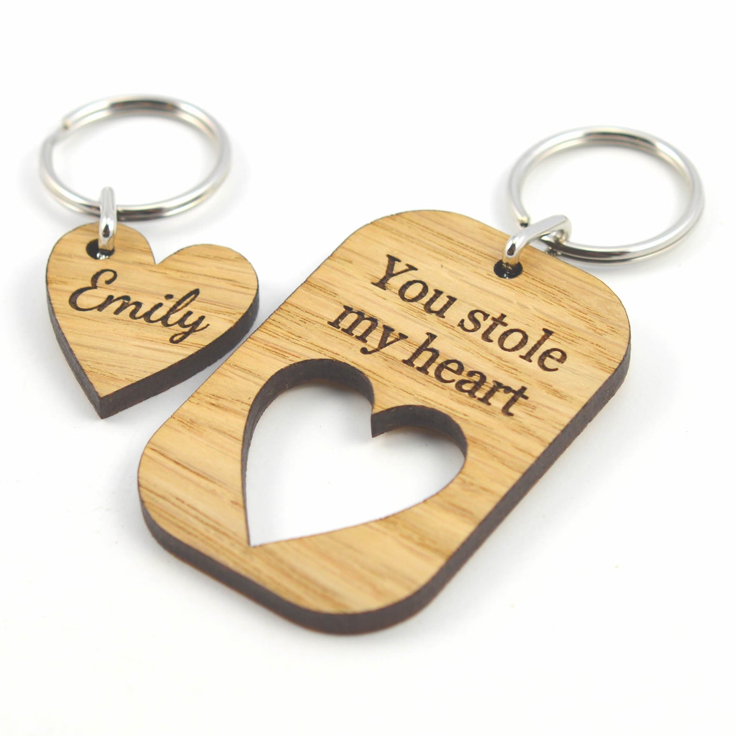 YOU Stole My HEART - Valentines Day Keyring Set Gift
