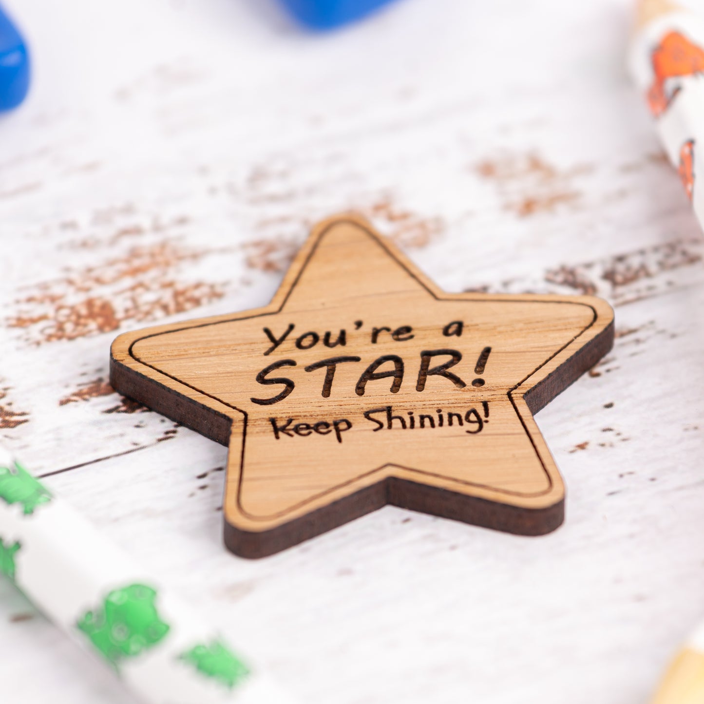 You're A Star Keep Shining - Teacher Pupil Christmas Gift Tokens